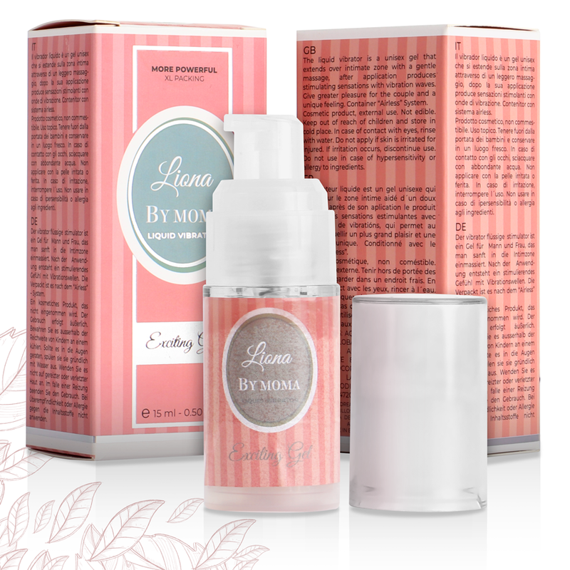 Gel stimulant liquide aux sensations vibrantes — LIONA BY MOMA