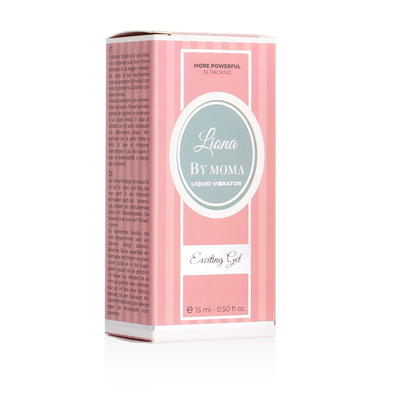 Gel stimulant liquide aux sensations vibrantes — LIONA BY MOMA
