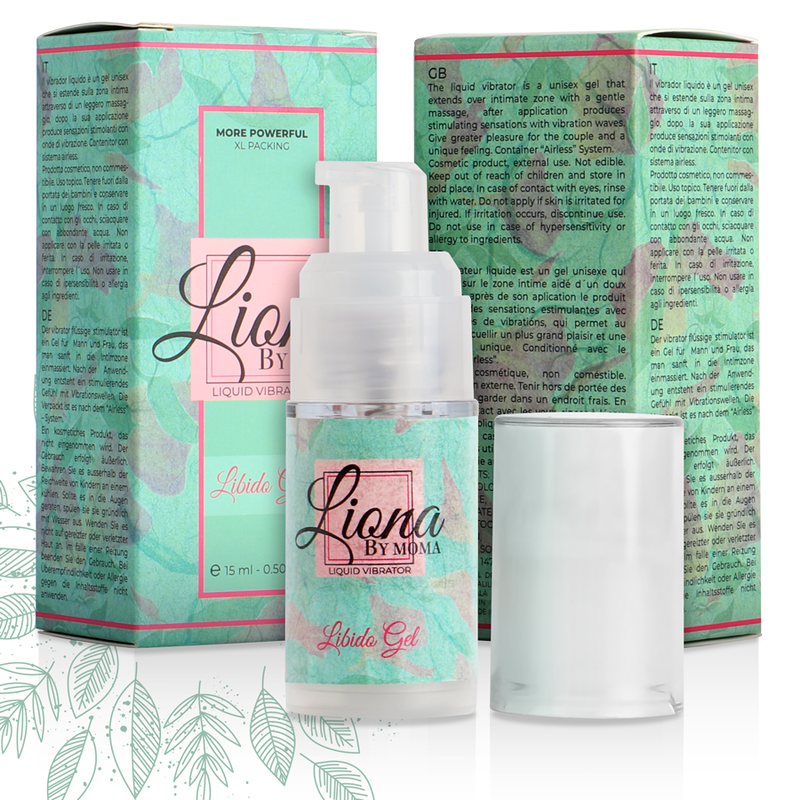 Gel libido vibrant liquide 15 ml — LIONA BY MOMA