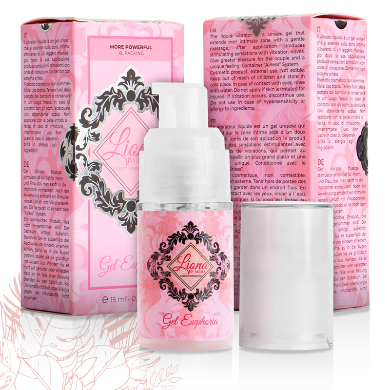 Gel stimulant vibrant liquide Euphoria — LIONA BY MOMA