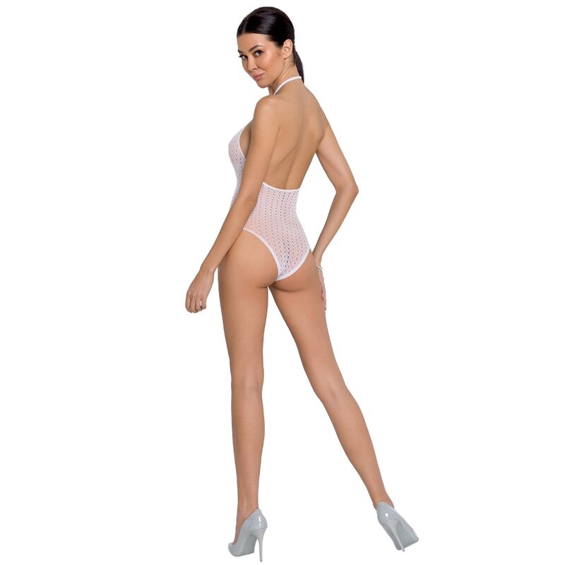 Teddy résille en dentelle blanche — Passion Woman