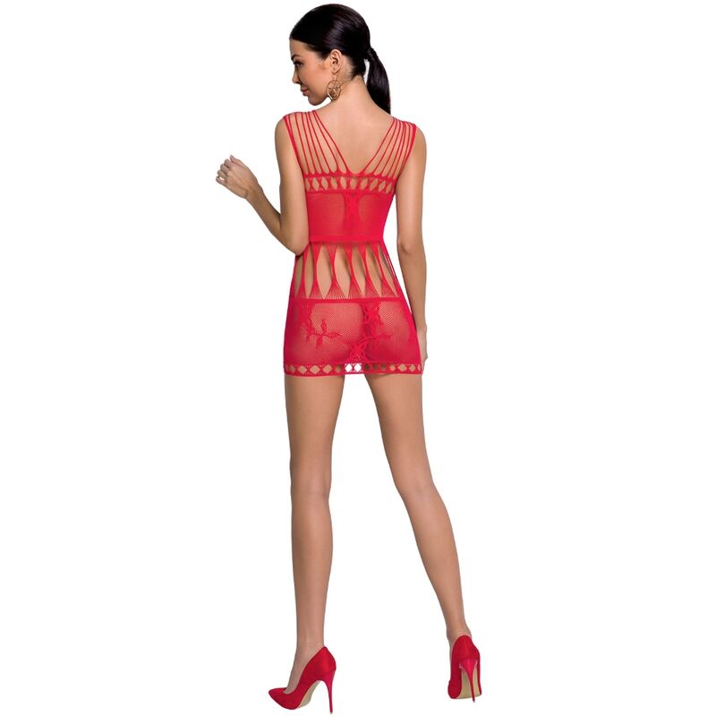 Body résille dentelle rouge — PASSION WOMAN