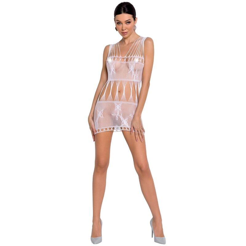 Body résille blanc en dentelle — PASSION WOMAN