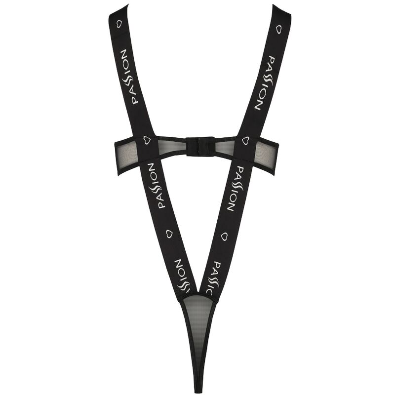 Teddy ouvert seins nus Kyoka noir — PASSION WOMAN TEDDIES