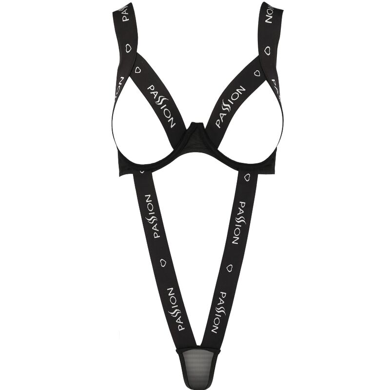 Teddy ouvert seins nus Kyoka noir — PASSION WOMAN TEDDIES