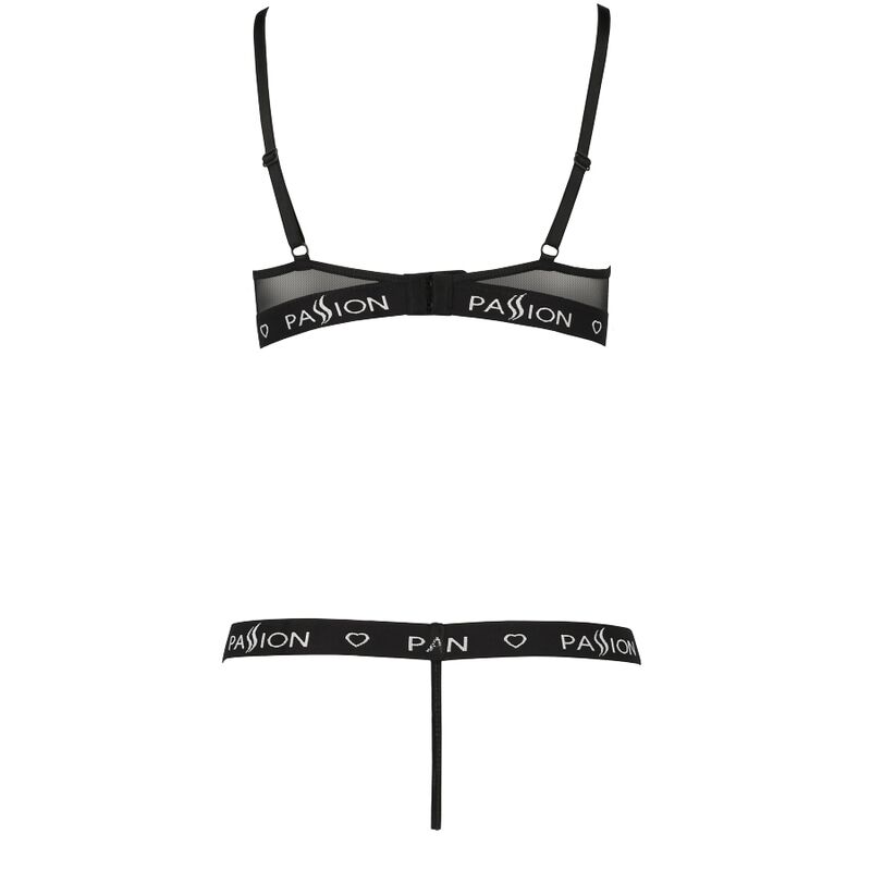 Ensemble deux pièces audacieux à soutien-gorge ouvert — PASSION WOMAN SETS