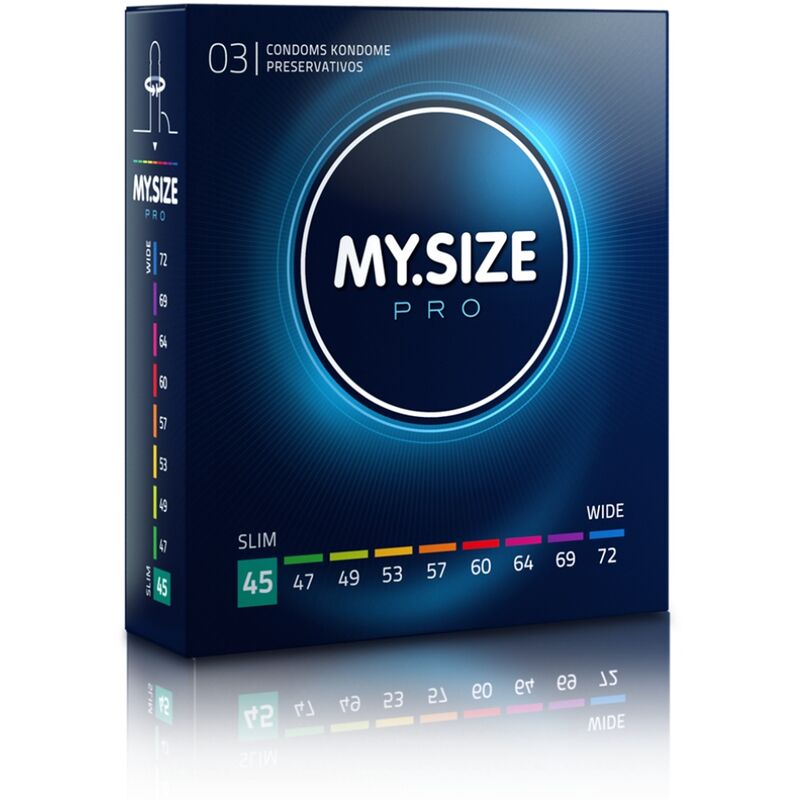 Préservatifs sur mesure extra-fins 45 mm — MY SIZE PRO