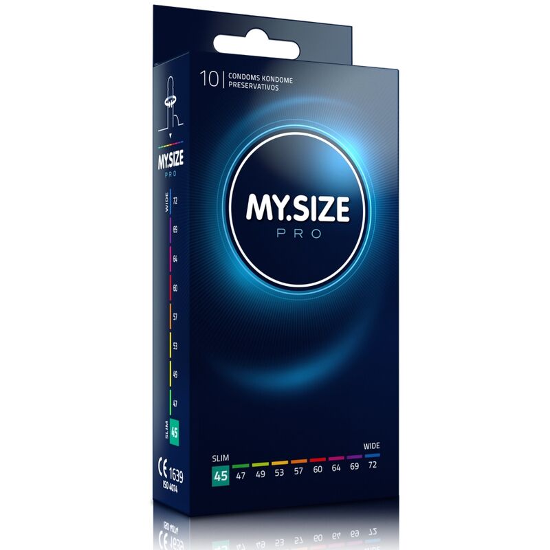 Préservatifs sur-mesure ultra-sensibles 45 mm – MY SIZE PRO