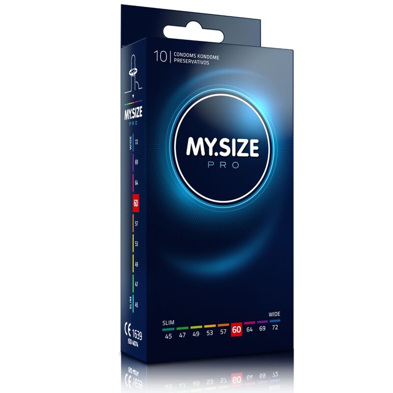 Préservatifs sur-mesure ultra-fins 60 mm — MY SIZE PRO