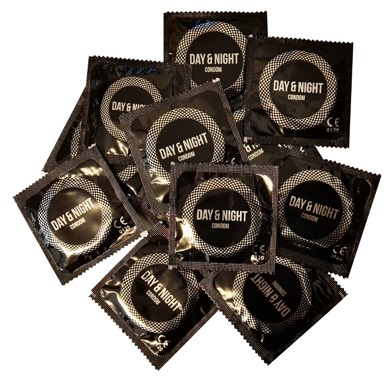 Préservatifs jour et nuit, lot de 100 — BEPPY