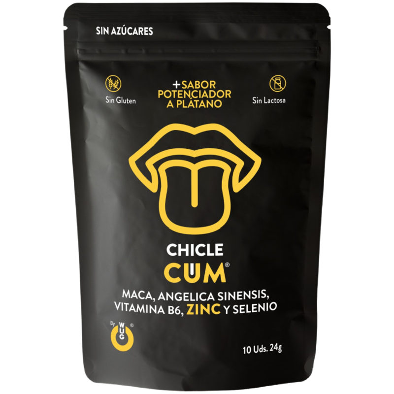 Gomme bien-être masculin saveur banane — WUG SEX SENSE