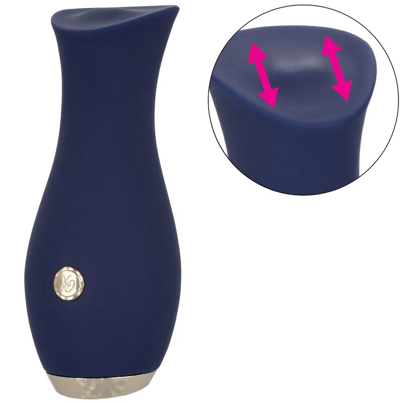 Masseur vibrant tulipe bleu — CALEXOTICS