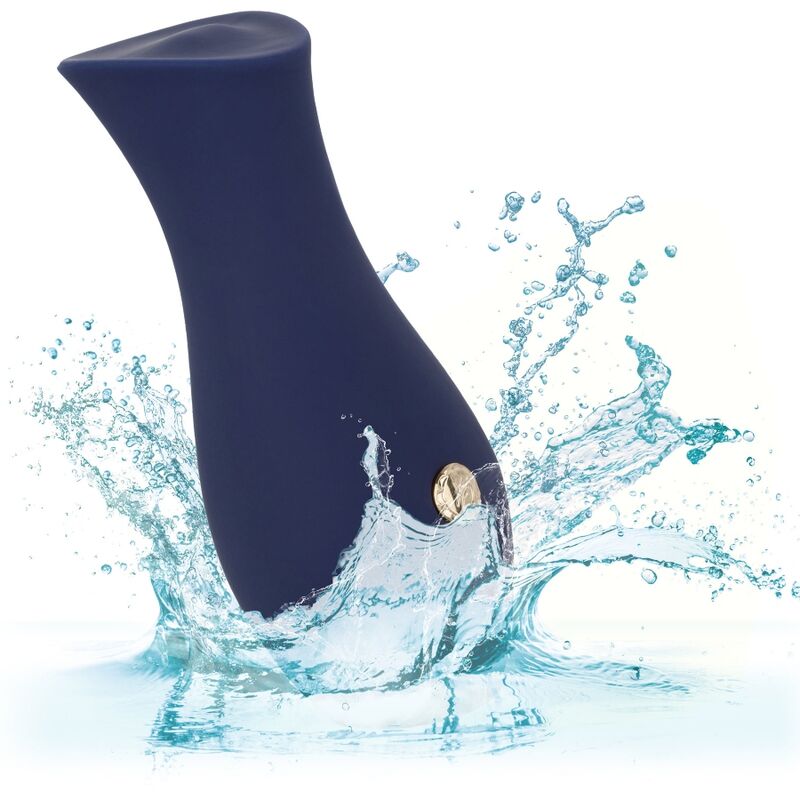 Masseur vibrant tulipe bleu — CALEXOTICS