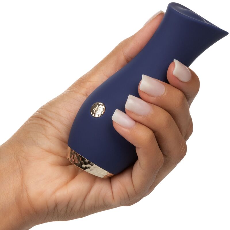 Masseur vibrant tulipe bleu — CALEXOTICS