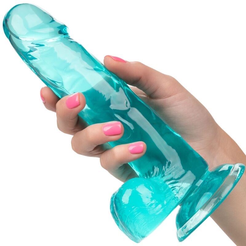 Godemichet taille reine bleu 15,3 cm — Calexotics