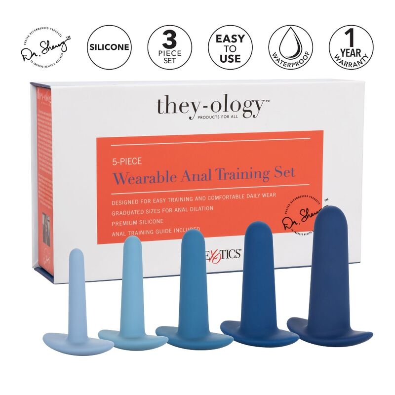 Ensemble d'entraînement anal portable 5 pièces — CALEXOTICS