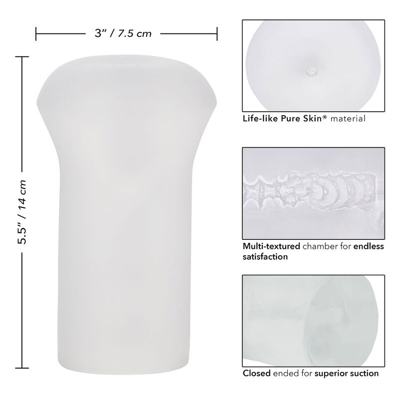 Stroker transparent sans limites — CALEXOTICS