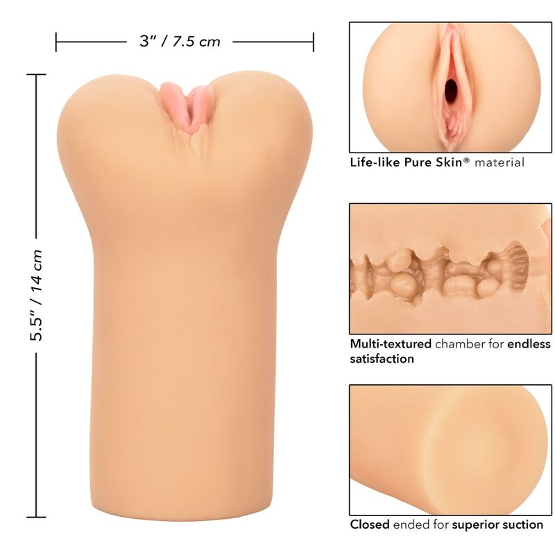 Stimulateur intime multi-textures clair — CALEXOTICS