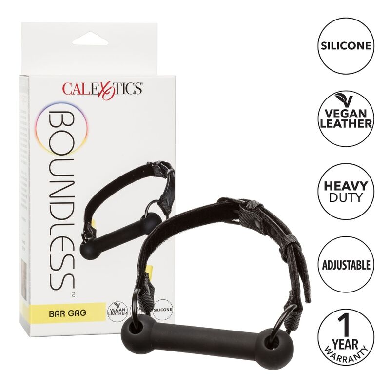 Bâillon barre souple réglable — CALEXOTICS