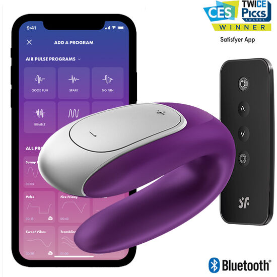 Vibrateur couple double stimulation — SATISFYER CONNECT