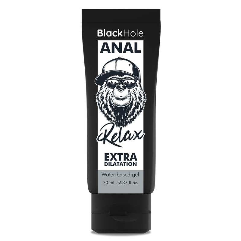 Gel de dilatation anale lubrifiant relaxant — BLACK HOLE