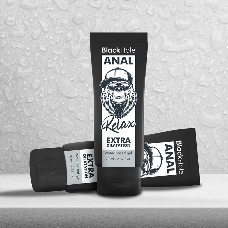 Gel de dilatation anale lubrifiant relaxant — BLACK HOLE