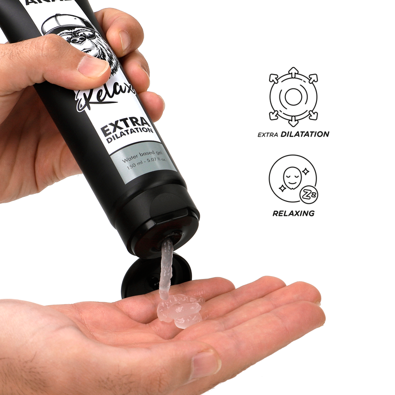 Gel relaxant anal à base d'eau — BLACK HOLE