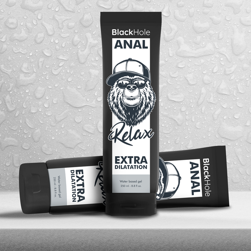Gel relaxant anal à base d'eau — BLACK HOLE