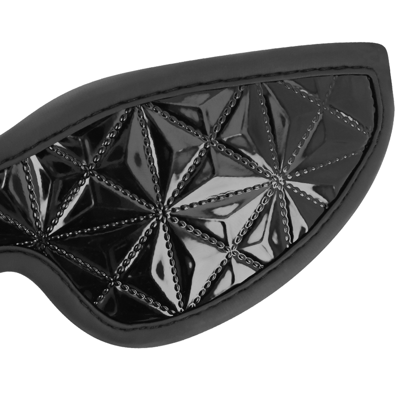 Masque aveugle premium en cuir vegan — BEGME BLACK EDITION