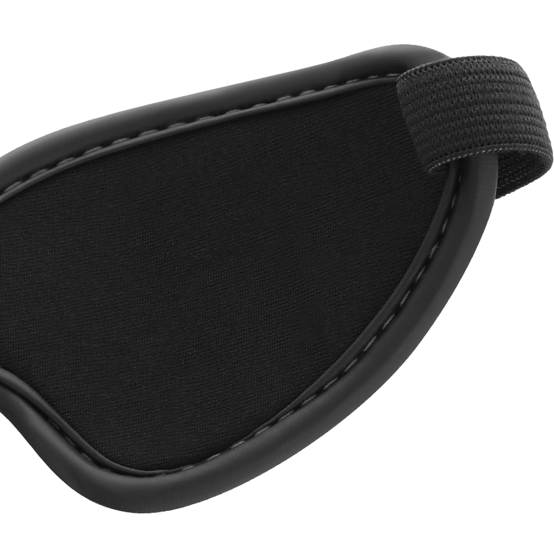 Masque aveugle premium en cuir vegan — BEGME BLACK EDITION