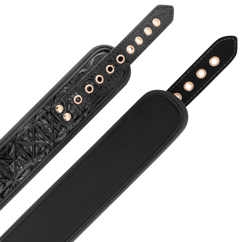 Collier de bondage réglable avec pinces à mamelons — BEGME BLACK EDITION
