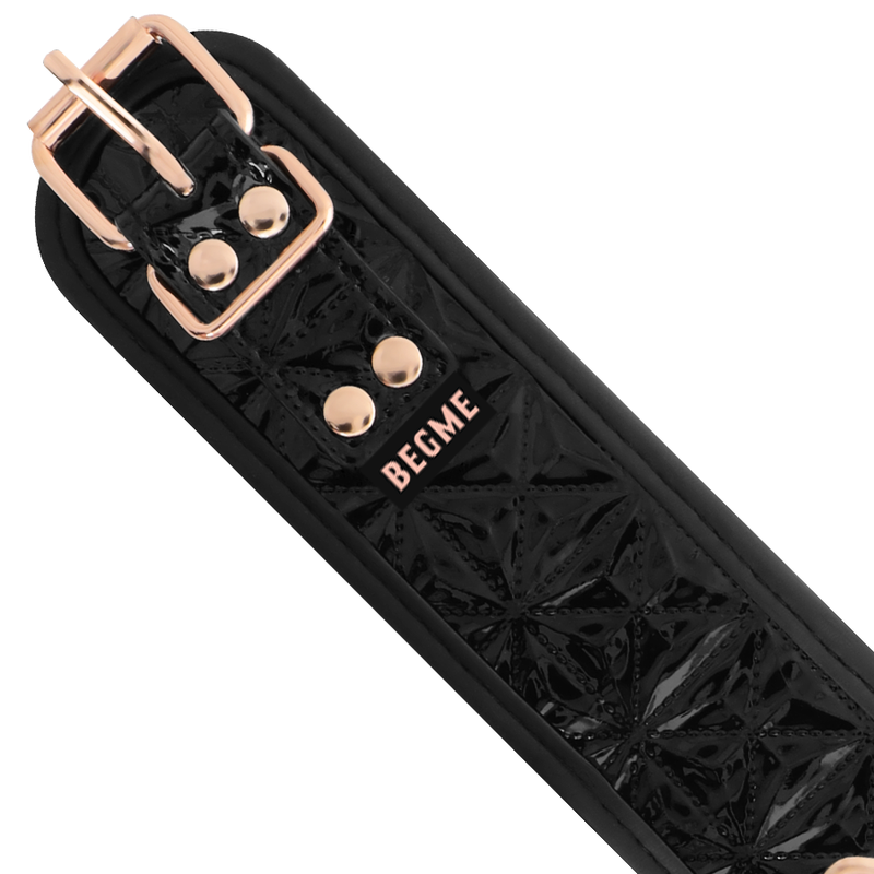 Collier de bondage réglable avec pinces à mamelons — BEGME BLACK EDITION