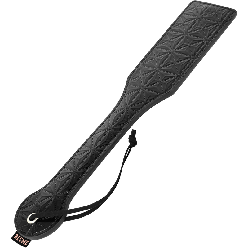 Paddle en cuir végétalien édition noire — BEGME BLACK EDITION