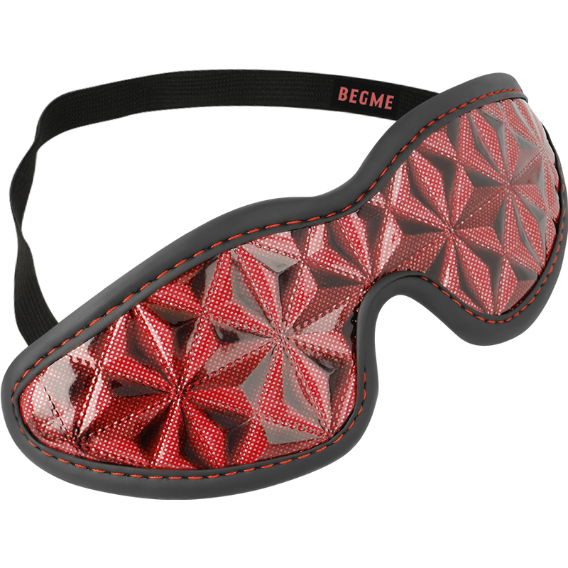 Masque aveugle premium double néoprène rouge — BEGME RED EDITION