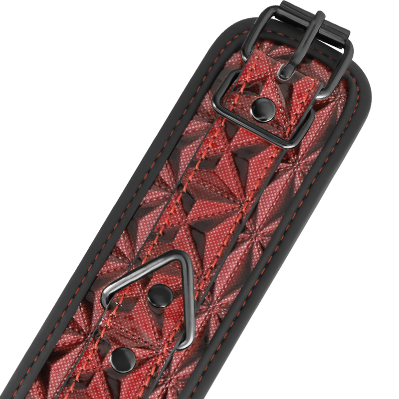 Chevilles de bondage premium doublure néoprène rouge — BEGME RED EDITION