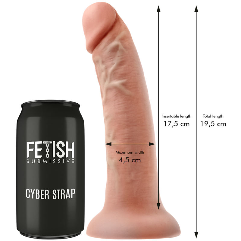 Harnais cybernétique réglable avec gode vibrant et montre connectée — FETISH SUBMISSIVE