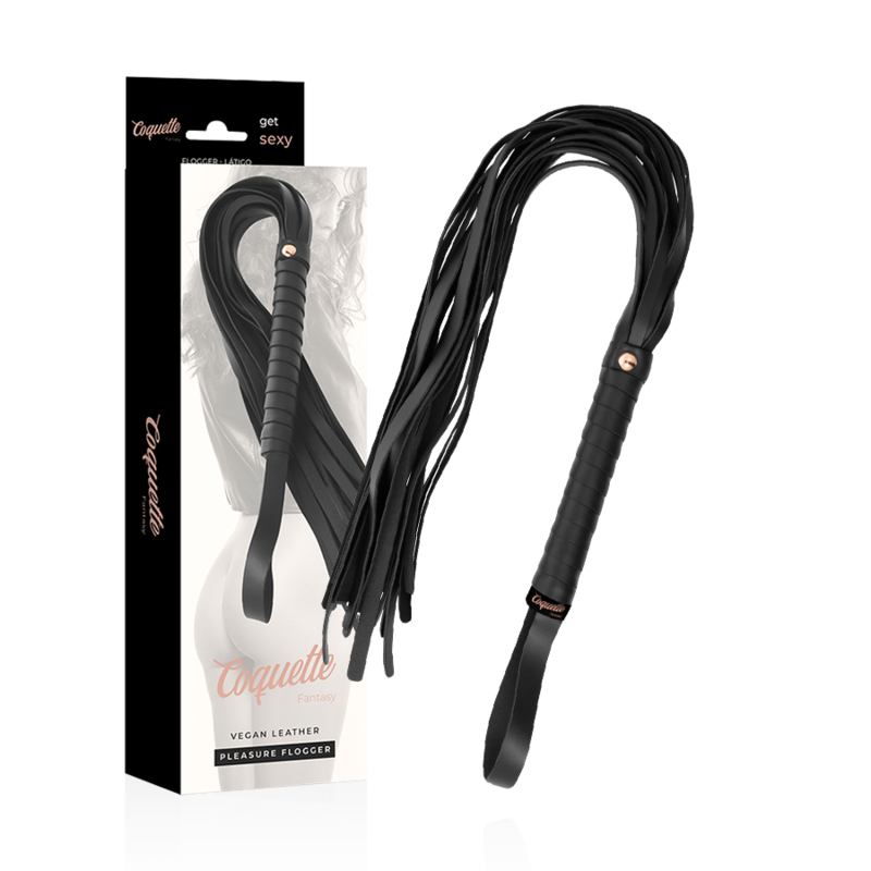 Fouet de fantaisie en cuir vegan — COQUETTE FANTASY