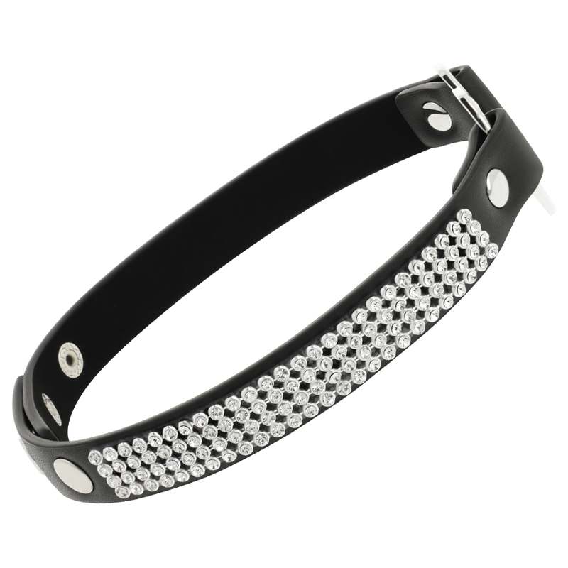 Ras-de-cou en cuir vegan avec cœur — COQUETTE ACCESSORIES