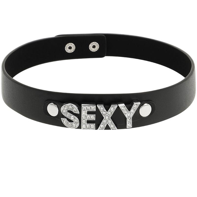 Ras de cou sexy en cuir végan — COQUETTE ACCESSORIES