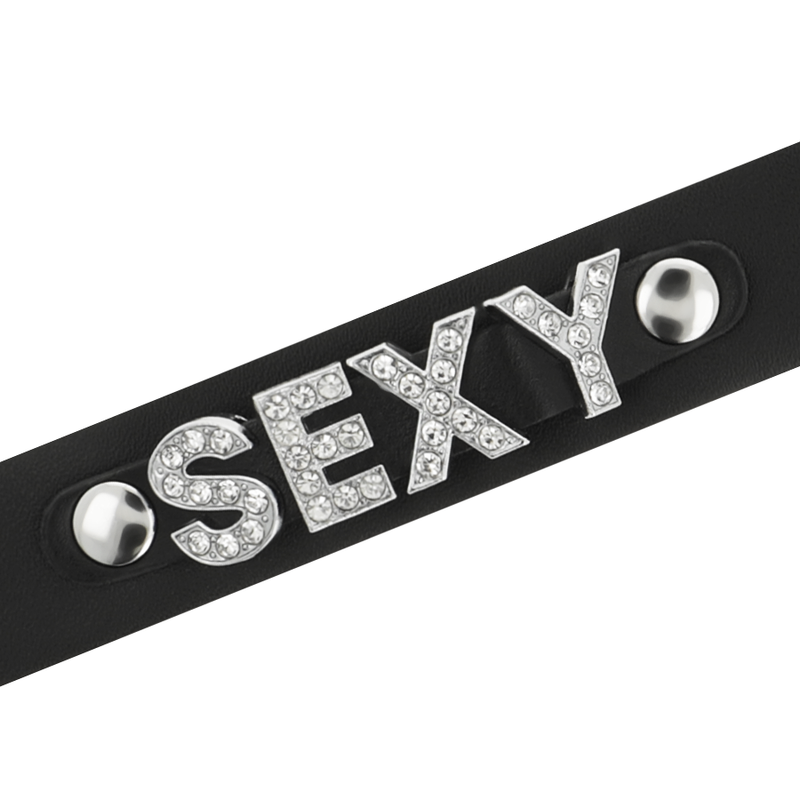 Ras de cou sexy en cuir végan — COQUETTE ACCESSORIES