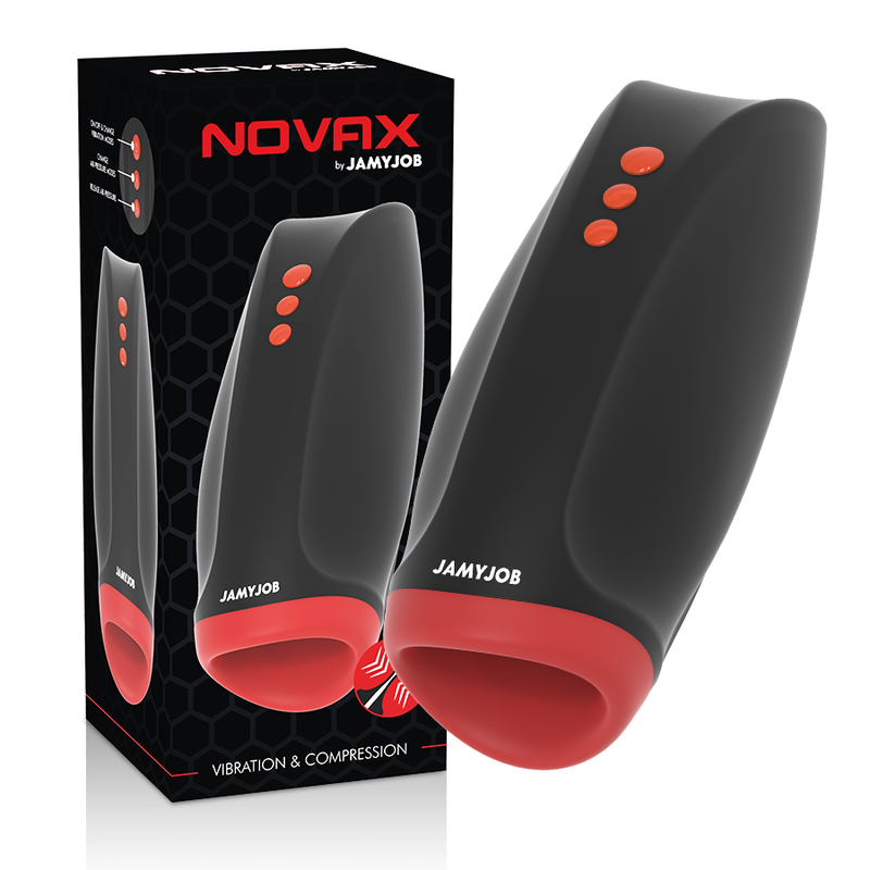 Masturbateur vibrant à compression Novax — JAMYJOB