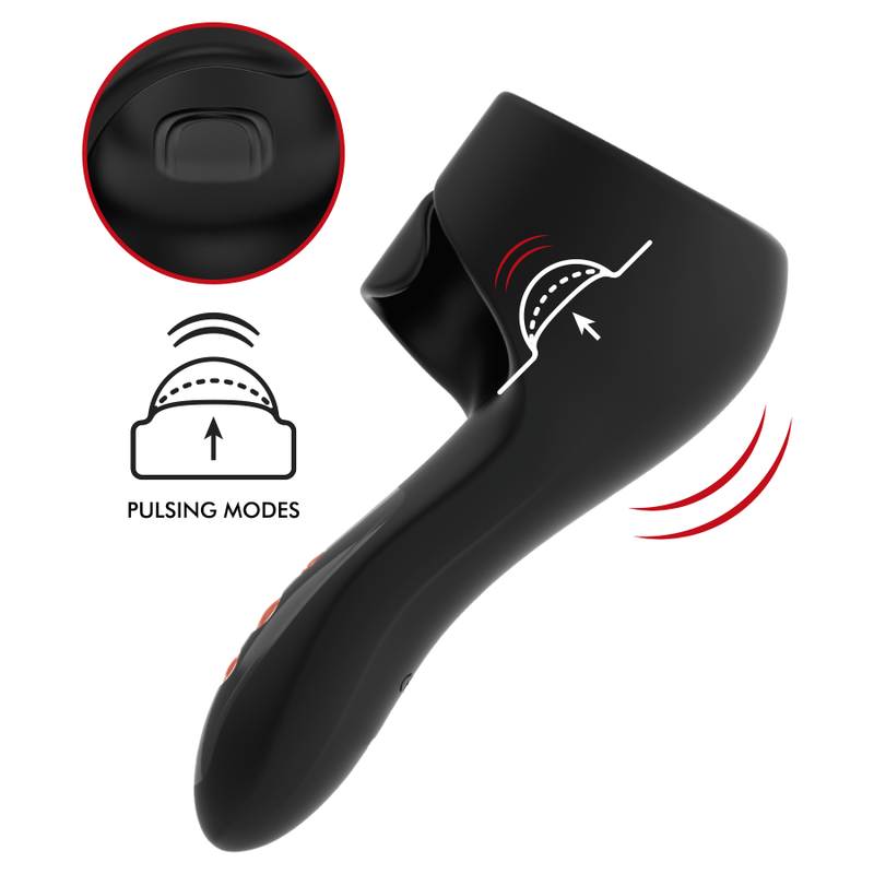 Masturbateur vibrant pulsar à ailes flexibles — JAMYJOB