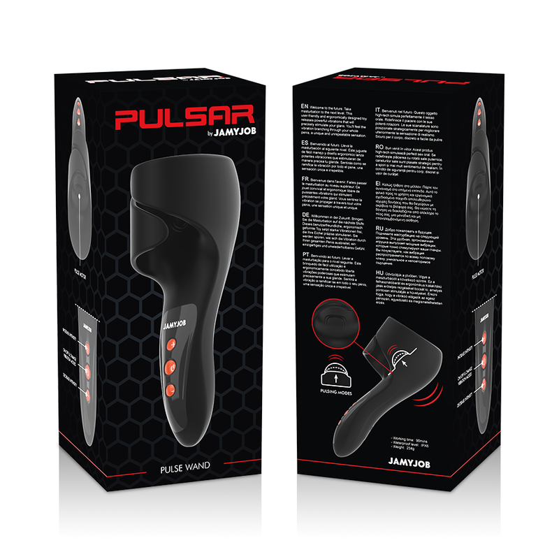 Masturbateur vibrant pulsar à ailes flexibles — JAMYJOB