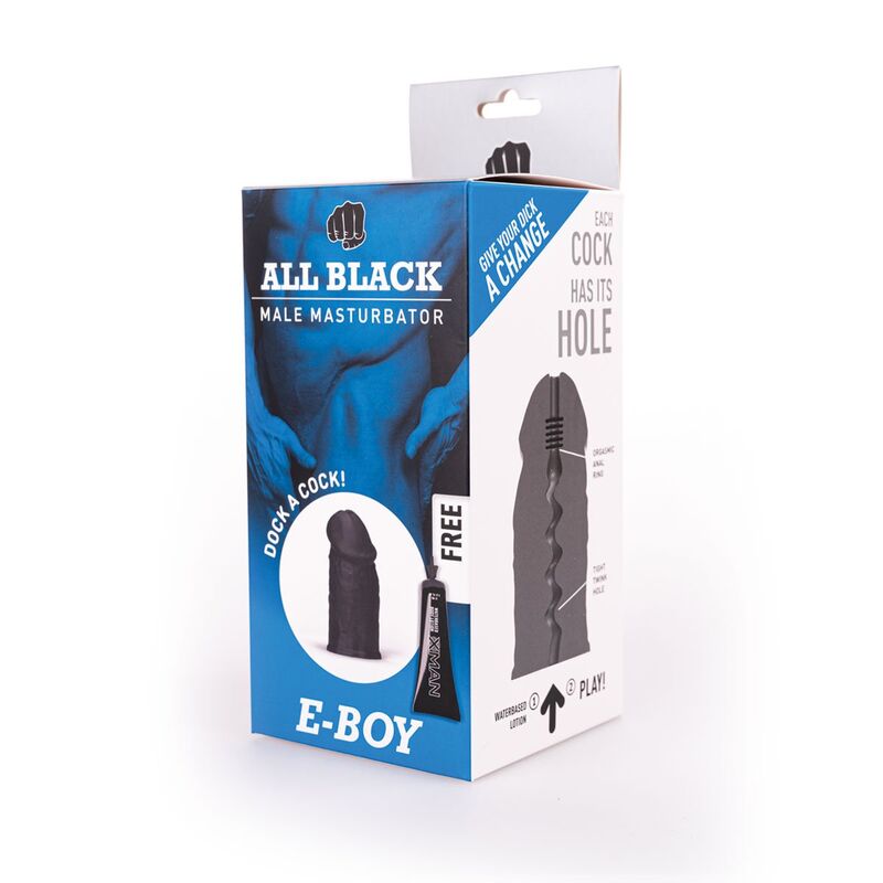 Masturbateur E-Boy texturé — ALL BLACK