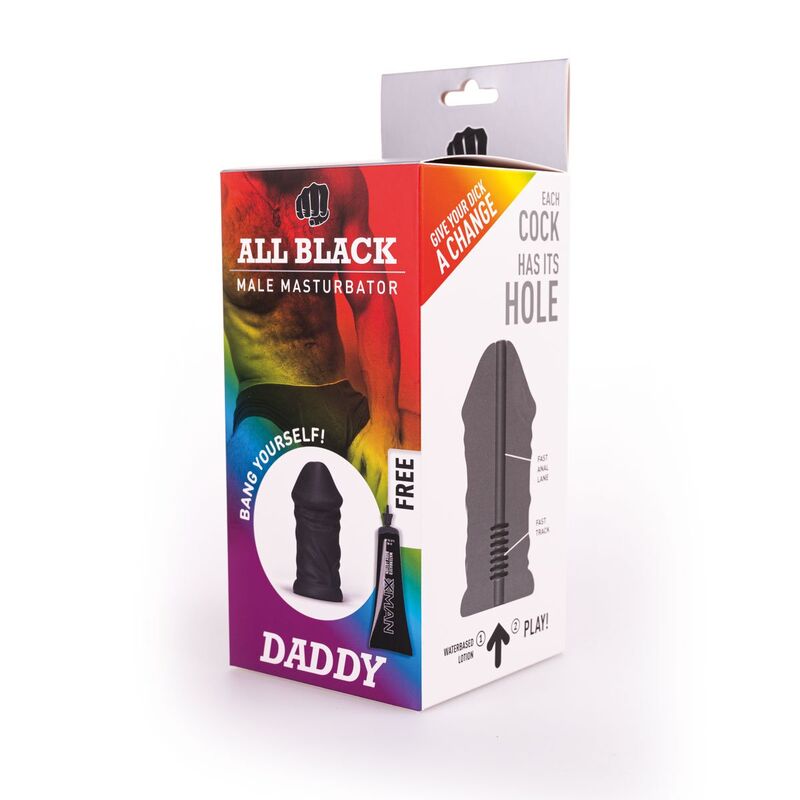 Masturbateur texturé papa — ALL BLACK