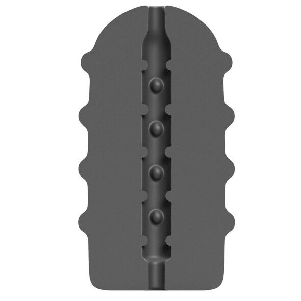 Masturbateur texturé Bumpy — ALL BLACK