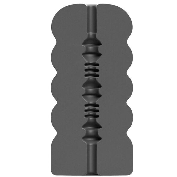 Masturbateur design spiralé Twink — ALL BLACK