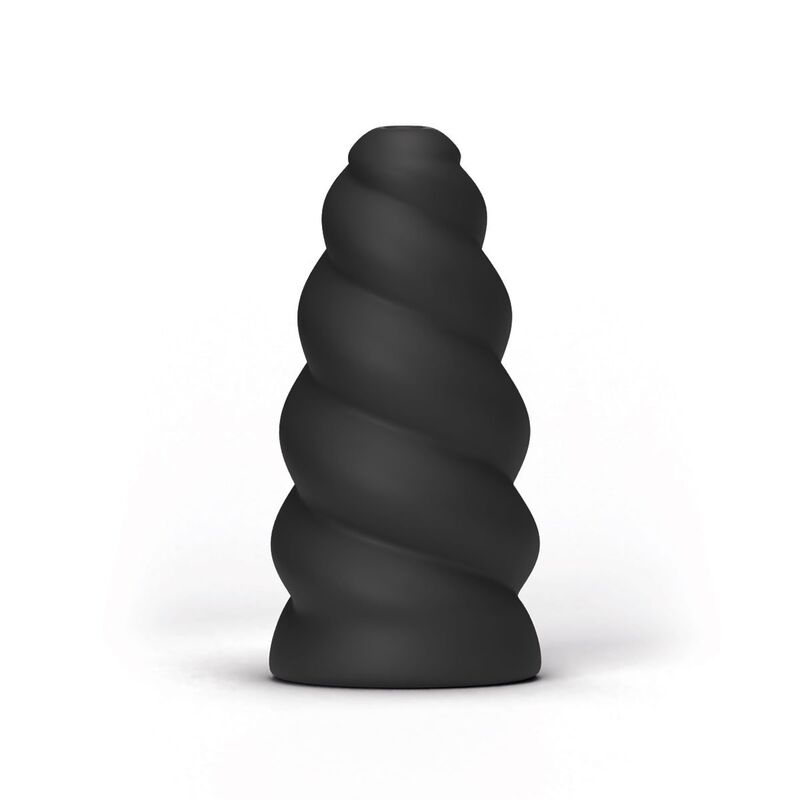 Masturbateur en spirale texturé — ALL BLACK