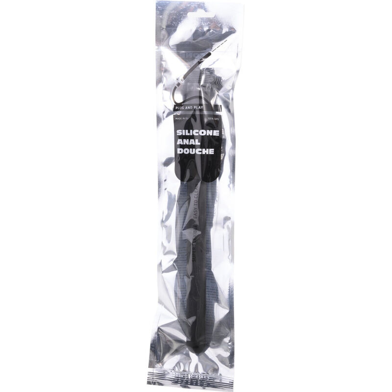 Douche anale en silicone souple 27 cm — ALL BLACK