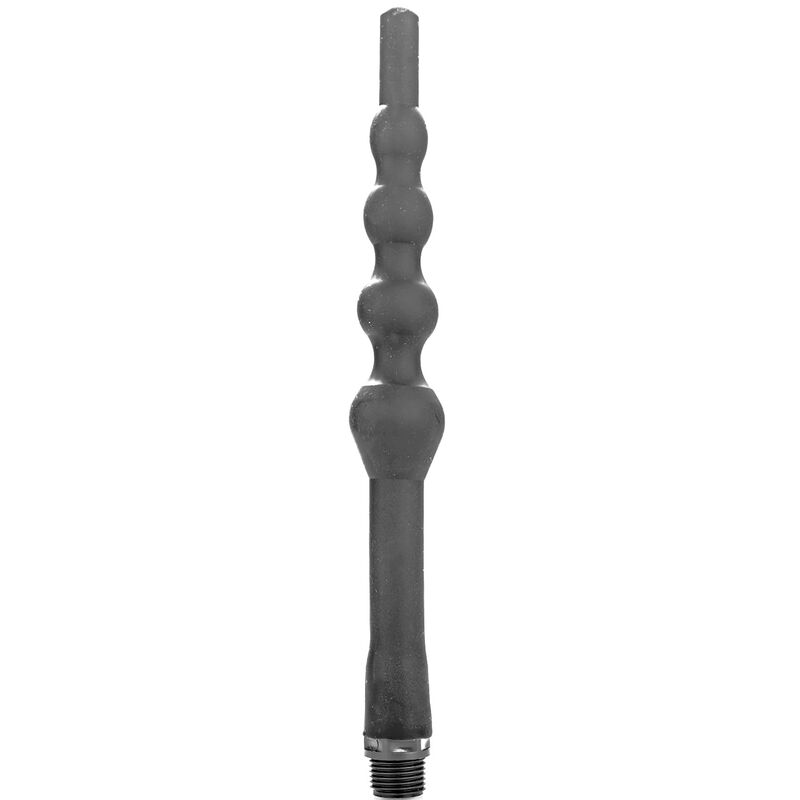 Douche anale à perles en silicone 27 cm — ALL BLACK